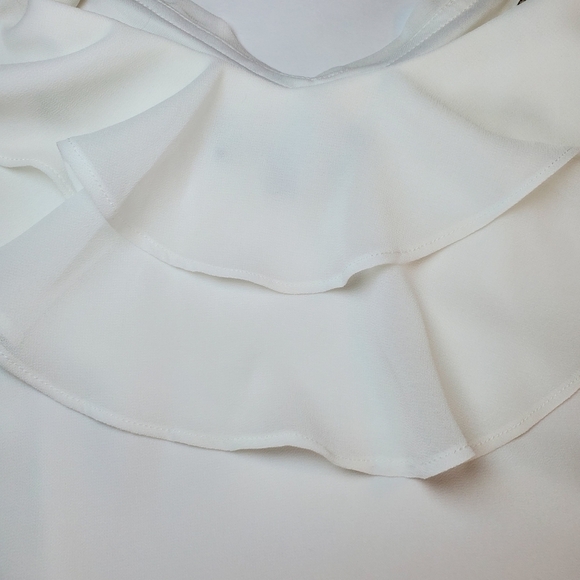 Lulus Impress the Best White Off Shoulder Dress Sz M - Picture 14 of 16